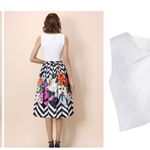 Chicwish Savvy cream crossover cropped sleeveless top Photo 8