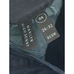 NWT Neuw Marilyn High Rise Skinny Jeans Size 4‎ Indigo Blue Japanese Silk Touch Photo 4