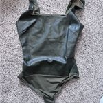 4SI3NNA Marlena Bodysuit in Olive size M NWT MSRP $88 Green Size M Photo 1