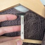 Free People Mushroom Oversized Sweater Brown Tan Casual Comfy Winter Neutral Photo 4