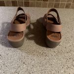 Clarks  Women's Beige Strap Sandals Photo 3