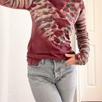 Free People Tie Dye Tie It zip Turtleneck Top Photo 2