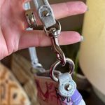 Coach Authentic 1941 POPPY shimmery Leather/thick Cotton zip closure wristlet Photo 2