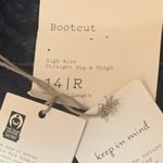 A New Day Jeans Womens High Rise Straight Hip And Thighs Bootcut Size 14 / 32 R Photo 3