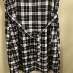 Brandy Melville  John Galt Black and White Plaid mini Dress Photo 7