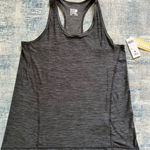 32 Degrees Heat NWT! 32 Degrees Cool Black Gray Space Dye Racerback Tank Top Medium Runs Big Photo 0