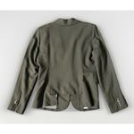 Smythe Classic Duchess Blazer Size 12 Wool Jacket Single Breasted Army Green Photo 5