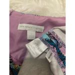 New York And Company Size 6 Women's Paisley Purple Blue Boho NY&CO Cocktail Dress Photo 2