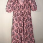 Universal Threads Universal Thread pink patterned maxi dress, size small Photo 0