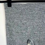 Colsie Women's Ribbed Leggings Gray Cotton Stretch Pull Photo 4