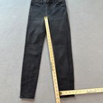 American Eagle  Womens Jeans 2 Short Hi Rise Jegging Black Skinny Stretch Denim Photo 3