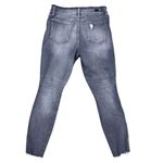 Kut From The Kloth  Connie High Rise Fab Ankle Skinny Black Denim Jeans Size 12 Photo 5