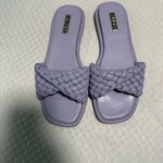 ALDO  Women's Purple Braided Slide Sandals Photo 1