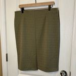 Vintage NYC Olive Pencil Skirt Green Size L Photo 3