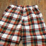 J.Crew Plaid Pajama Pants- Red, Green, Blue size small Photo 7