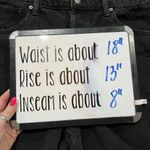 Wild Fable Size 14 32 Waist Shorts High Rise Wide Leg Bermuda Jean Black Wash Photo 12