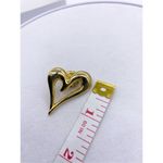 Vintage golden heart pin with gift box Gold Photo 2