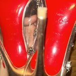 Christian Louboutin  Degraqueen Clear Pointed Toe Pump size 38.5 Photo 12