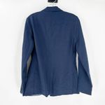 Gap Navy Linen One Button Blazer READ DESCRIPTION Photo 6