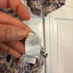 Lucky Brand  boho printed tie neck top size small Photo 5