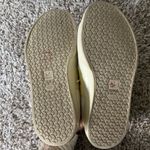 VEJA  9 Womens Campo Chromefree Sneakers in White and Sun Peach Orange Photo 9