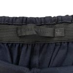 Jenni Kayne  Slim Trouser Pants Stretch Poplin High-Rise Navy Women's Size Small Photo 2