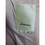 Elevenses Floral Print Jacket Faux Fur Collar Asymmetrical Zip Size 10 Photo 2