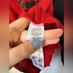 Nba Size Large Red Chicago Bulls Raglan Shirt Photo 2