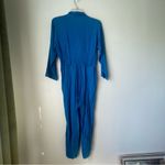 Vintage 80s Taurus Blue Longsleeve Jumpsuit 4 Photo 2