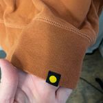 Life is Good Life is Good Orange Hoodie with 'Get Out' Print size small Photo 6