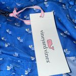 Vineyard Vines NWT Women’s Twill Ruffle Collar Popover XXS Oversized Silk Blend Photo 6