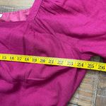 Ashley Stewart  Button Down Dress Size 22 Raspberry Photo 7