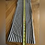 TWOI Design Lab Pin Striped High Waist Straight Leg Pull On Casual Pants Office Black Photo 10