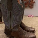 Justin Leather Cowboy Boots Size 9 Photo 0