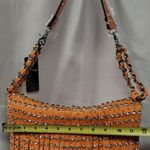 Jo Inc. Women's Beige/Orange Shoulder Bag Size S SKU 2049 Orange Photo 4