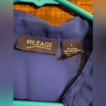 Royal Blue‎ top by Milaege Blue Size L Photo 3