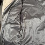 Vintage Wilson's Women's Mid Length Leather Waist Tie‎ Jacket Size L Moto Black Size L Photo 11