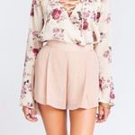 Show Me Your Mumu NWT  Vero Sparkle & Shine shorts XS Photo 4