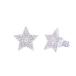 Boutique Unisex Star Stud Earrings, 14k Gold Filled Pave Sparkly‎ Jewelry Photo 7