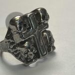 Cross and Skulls size 12 🔥🔥 Silver Photo 2