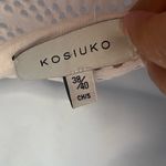 Kosiuko White Open Knit Crochet Maxi Tank Dress 38/40 Coastal Cowgirl 90s Resort Size M Photo 11