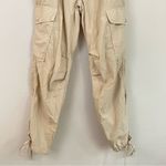 AMO Oatmeal Parachute Cargo Pants Size Medium Tan Photo 5