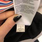 Nike Black Pro Striped Long Sleeve Crop Sweatshirt Size M Photo 5