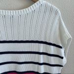Tommy Bahama  Pickford Popover Sweater Pullover Striped Colorblock Small Photo 5