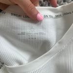 Aerie White  Ribbed Tank Photo 2