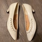Easy Street  White Cut Out Low Pumps Size 9 1/2 Photo 1