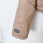 The Fifth Label The Nadine Cropped Puffer Jacket Taupe US Size 6 Minimalist Winter Photo 3