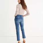 Madewell Stovepipe Jeans in Chancery Wash: Fluffy Hem Edition Photo 2