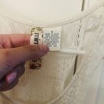 Mimi Chica White Crochet Lace Cropped Tank Photo 2