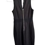 ENTRY  Black Lace-Up Cocktail Bodycon Dress Size Small Photo 2